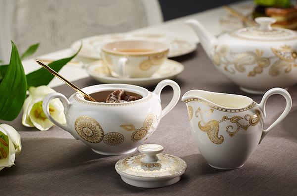 anmut samarah decorada en oro para una elegante mesa de villeroy ampnbspboch anmut samarah decorada en oro para una elegante mesa de villeroy ampnbspboch