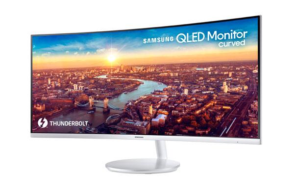 ces 2018 muestra el primer monitor curvo qled con conexin thunderbolt 3 de samsung ces 2018 muestra el primer monitor curvo qled con conexion thunderbolt 3 de samsung