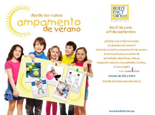 body factory inaugura el verano con sus campamentos urbanos para nintildeosnbsp body factory inaugura el verano con sus campamentos urbanos para nintildeosnbsp