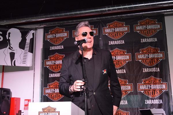 loquillo apadrina la inauguracioacuten del harleydavidson zaragoza loquillo apadrina la inauguracioacuten del harleydavidson zaragoza