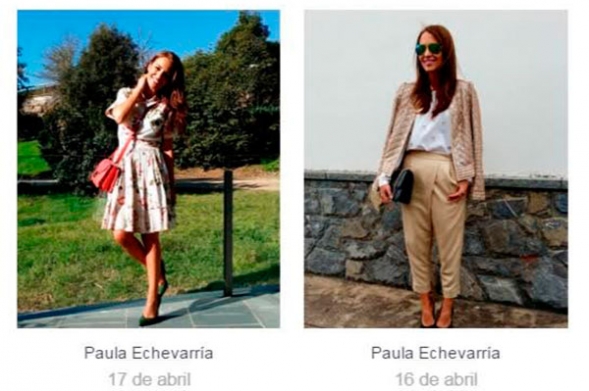 los modelitos de paula echevarria a un click los modelitos de paula echevarria a un click