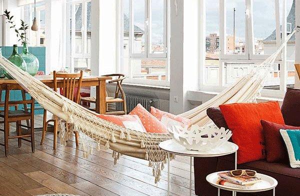 en otontildeo aprovecha tus hamacas para decorar el interior de tu hogar en otontildeo aprovecha tus hamacas para decorar el interior de tu hogar