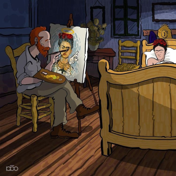 un-fan-de-van-gogh-ilustra-genialmente-sus-cuadros-mas-emblematicos