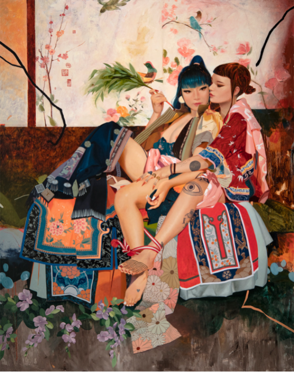 las-mujeres-de-entornos-surrealistas-pintadas-por-la-artista-coreana-s