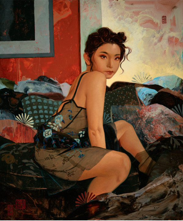 las-mujeres-de-entornos-surrealistas-pintadas-por-la-artista-coreana-s