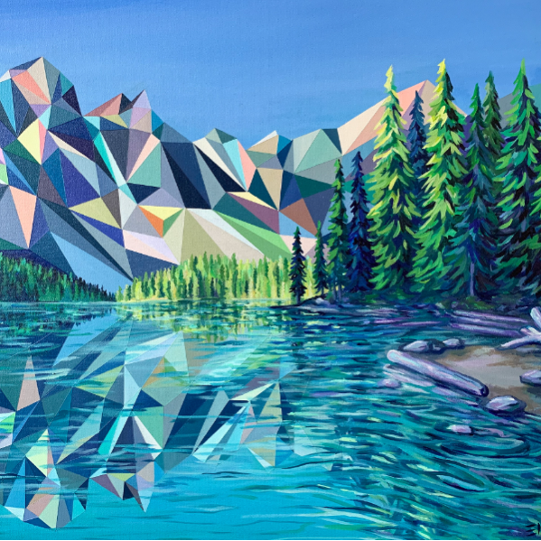 el-arte-digital-del-paisaje-colorido-y-surrealista-de-elyse-dodge