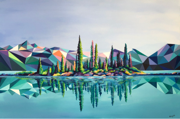 el-arte-digital-del-paisaje-colorido-y-surrealista-de-elyse-dodge